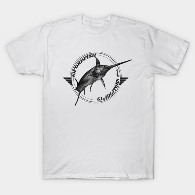 Swordfish T-Shirt by Art by Paul